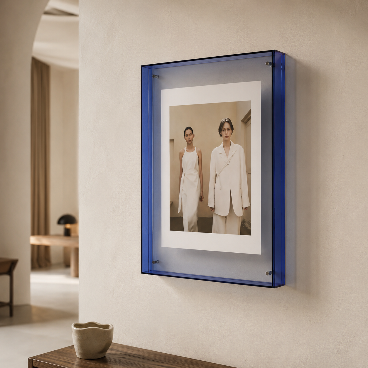 Gennemsigtig Fotoramme – Moderne Minimalistisk Design til Flexibel Brug 12