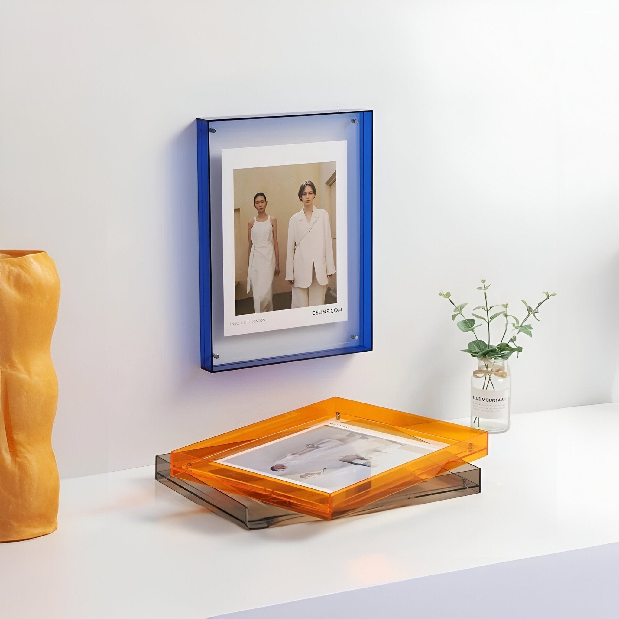 Gennemsigtig Fotoramme – Moderne Minimalistisk Design til Flexibel Brug 2