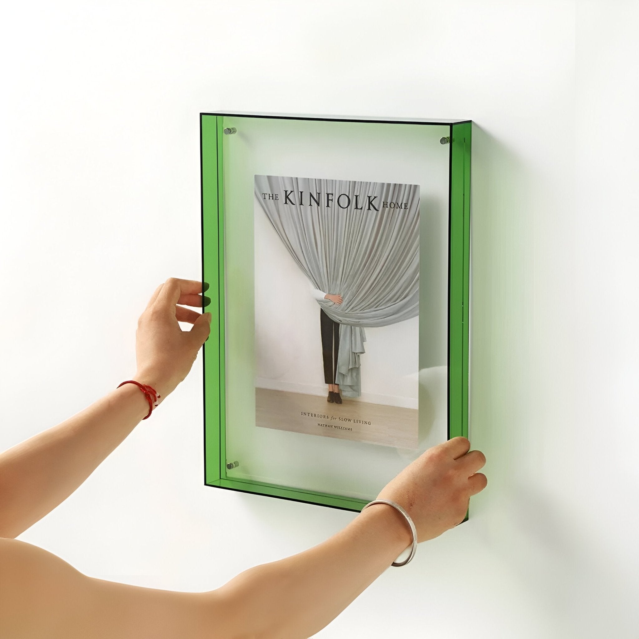 Gennemsigtig Fotoramme – Moderne Minimalistisk Design til Flexibel Brug 3