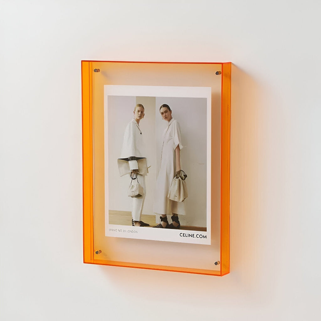 Gennemsigtig Fotoramme – Moderne Minimalistisk Design til Flexibel Brug 4