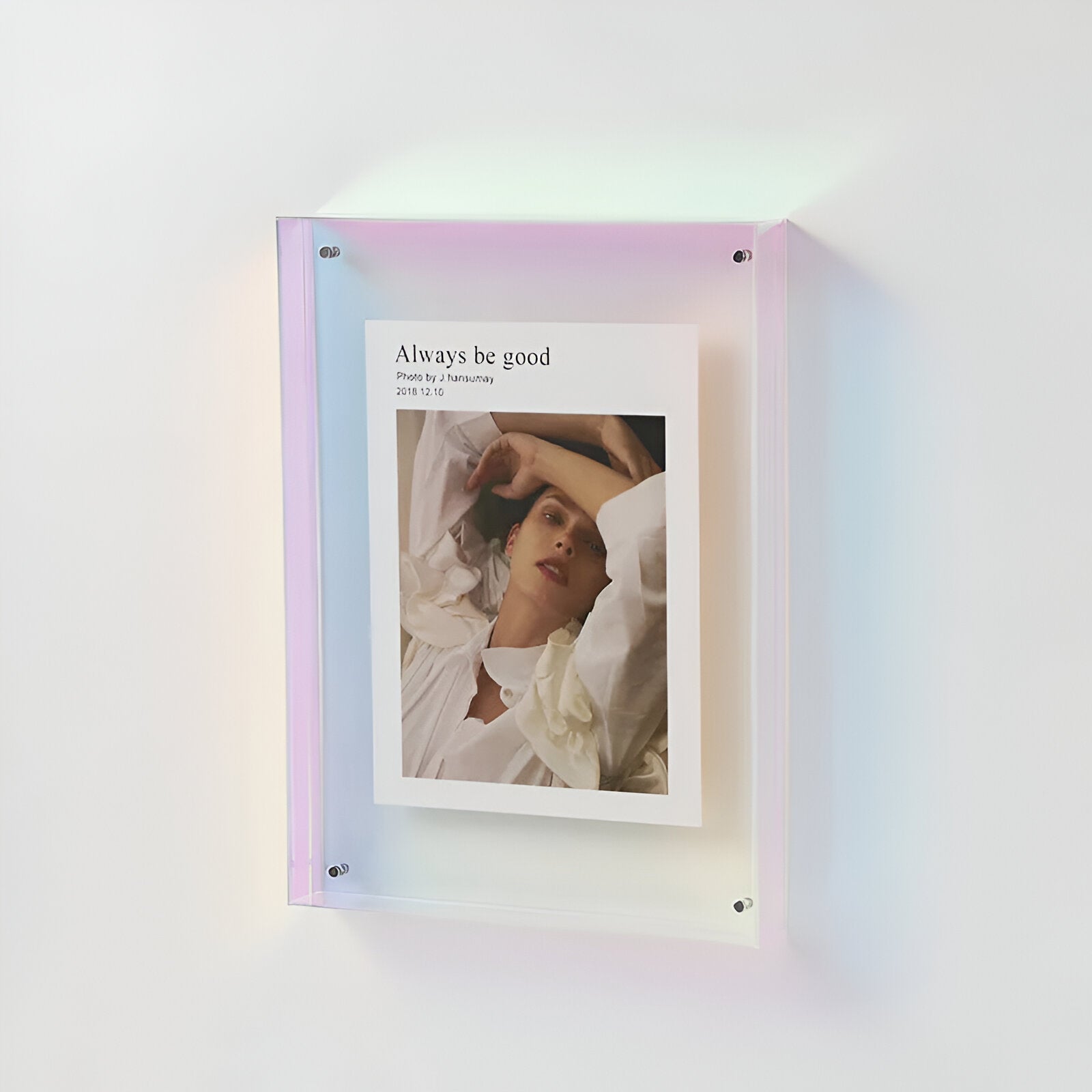 Gennemsigtig Fotoramme – Moderne Minimalistisk Design til Flexibel Brug 8
