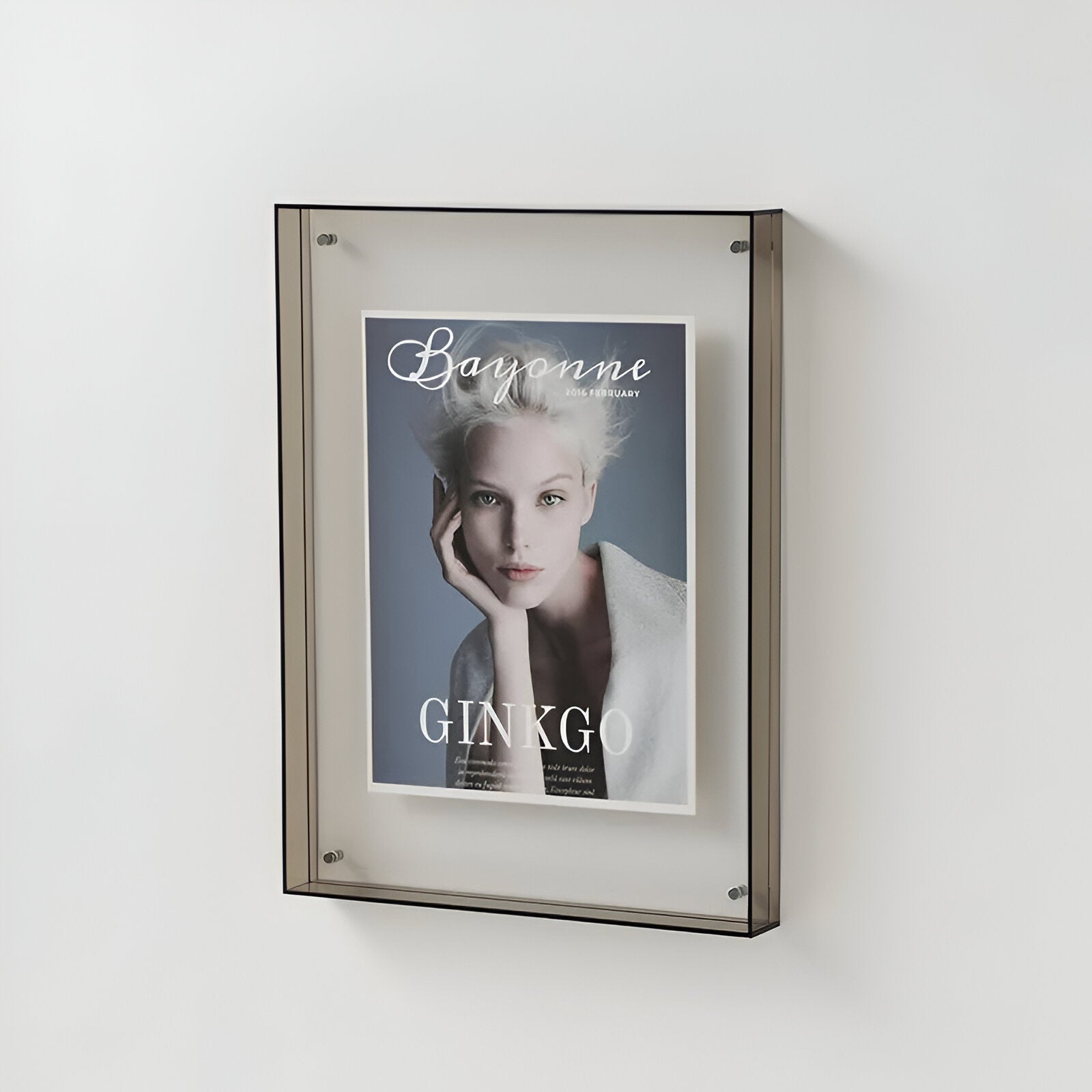 Gennemsigtig Fotoramme – Moderne Minimalistisk Design til Flexibel Brug 9