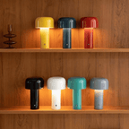Genopladelig Bordlampe Uden Ledning – Trefarvet Lys og Touch-Dæmpning 6