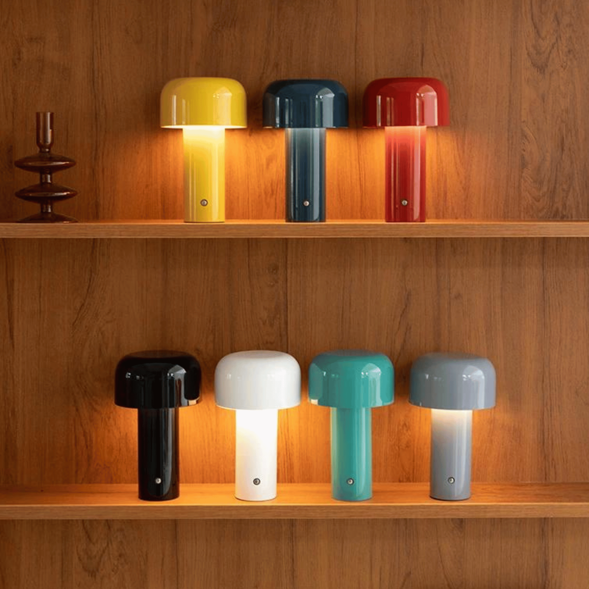 Genopladelig Bordlampe Uden Ledning – Trefarvet Lys og Touch-Dæmpning 6