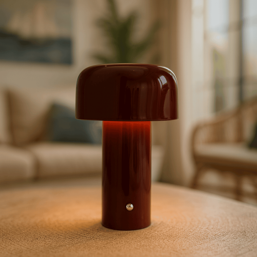 Genopladelig Bordlampe Uden Ledning – Trefarvet Lys og Touch-Dæmpning 8