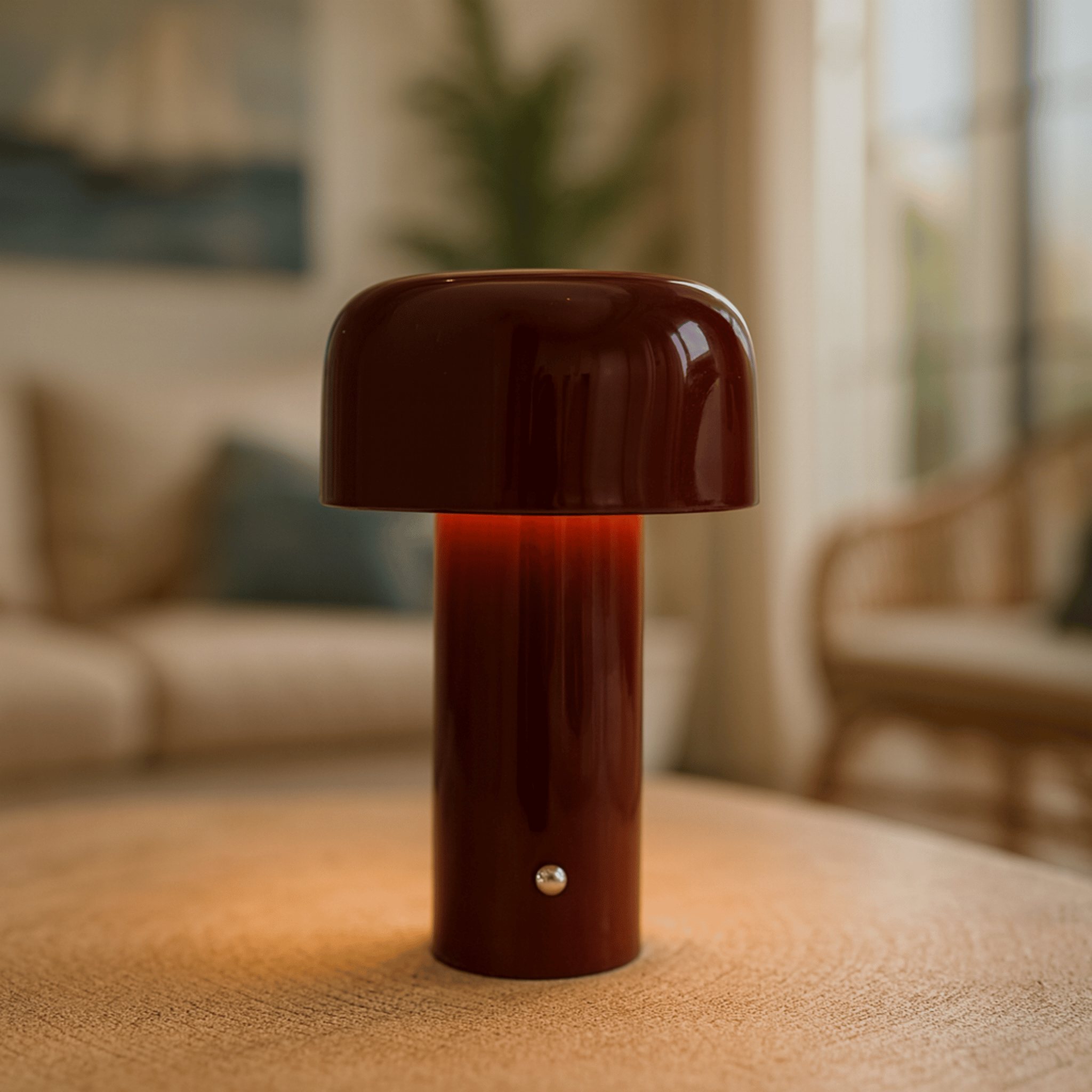 Genopladelig Bordlampe Uden Ledning – Trefarvet Lys og Touch-Dæmpning 8
