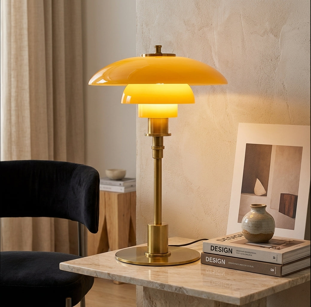 Glas Bordlampe - Dæmpbar Scandinavisk Design 5

