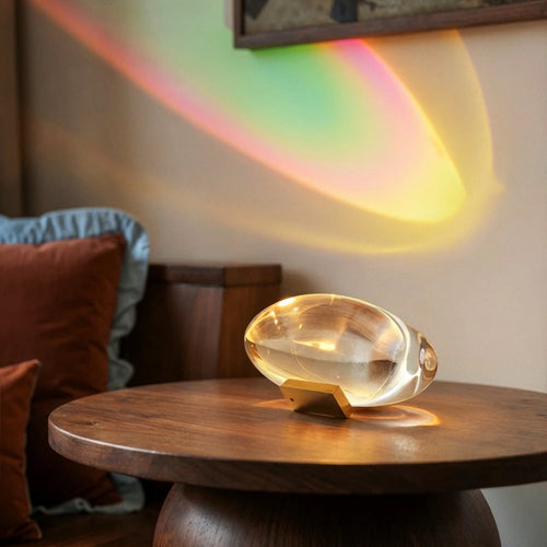 Glas Bordlampe – Dekorative Lysrefleksioner i Tre Stilarter 0