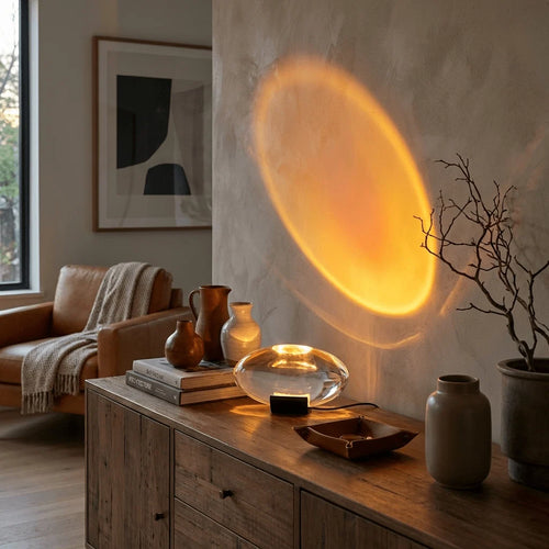 Glas Bordlampe – Dekorative Lysrefleksioner i Tre Stilarter 1