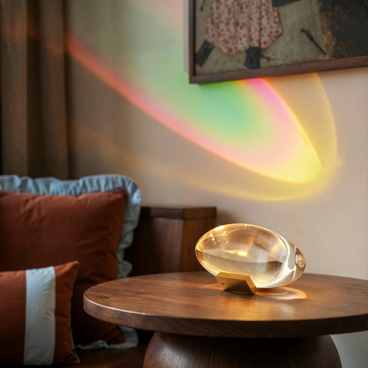 Glas Bordlampe – Dekorative Lysrefleksioner i Tre Stilarter 3