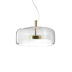 Glas Pendel Lampe til Spisebord - Elegant Design i Tonet Glas 7

