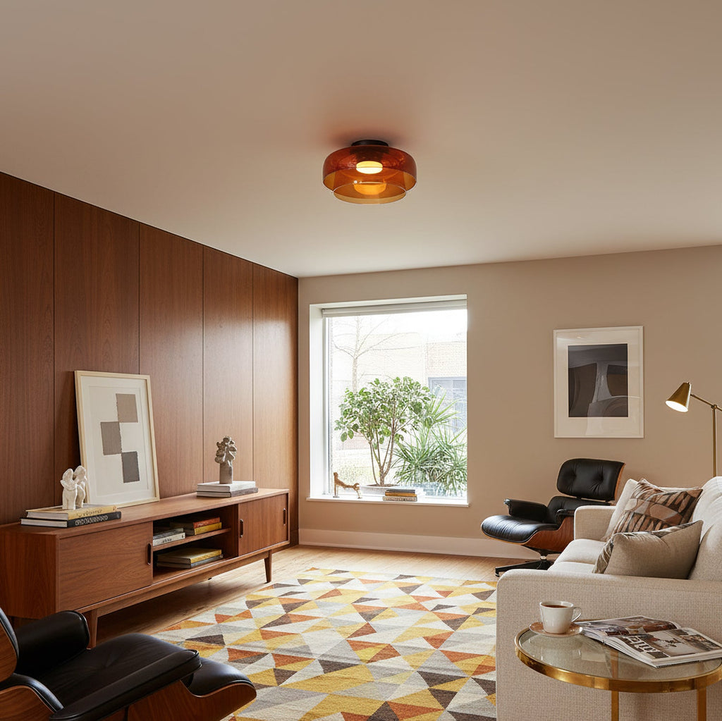 Glasloftslampe – Moderne Design i Flere Størrelser 1