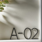 Husnummer Skilt i Sort Zinklegering – Holdbart og Nem Installation 7