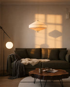 Japandi Loftslampe i Linnedstof - Organisk Design 3
