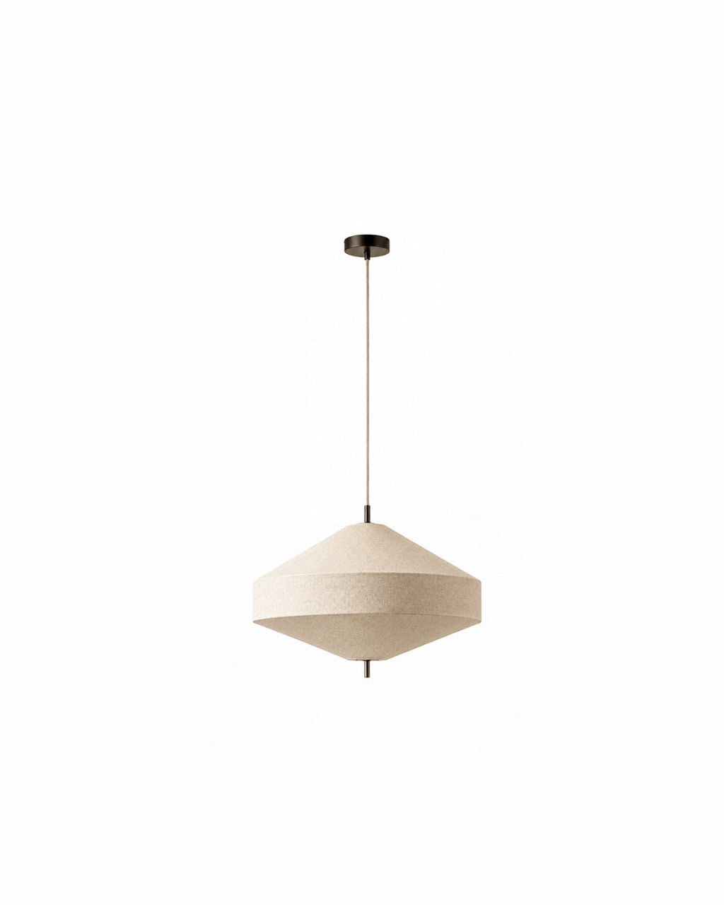 Japandi Loftslampe i Linnedstof - Organisk Design 9

