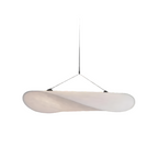 Japandi Pendel Lampe - Flydende Silkeform med Blød Glød 5
