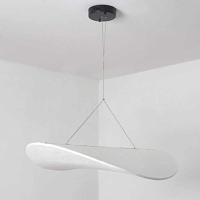 Japandi Pendel Lampe - Flydende Silkeform med Blød Glød 7

