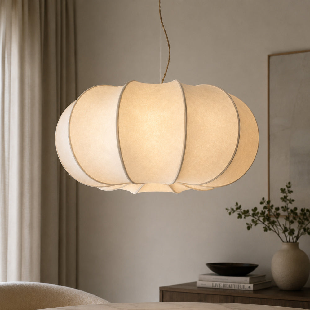 Japandi Pendel Lampe - Organisk Wabi-Sabi Design 0
