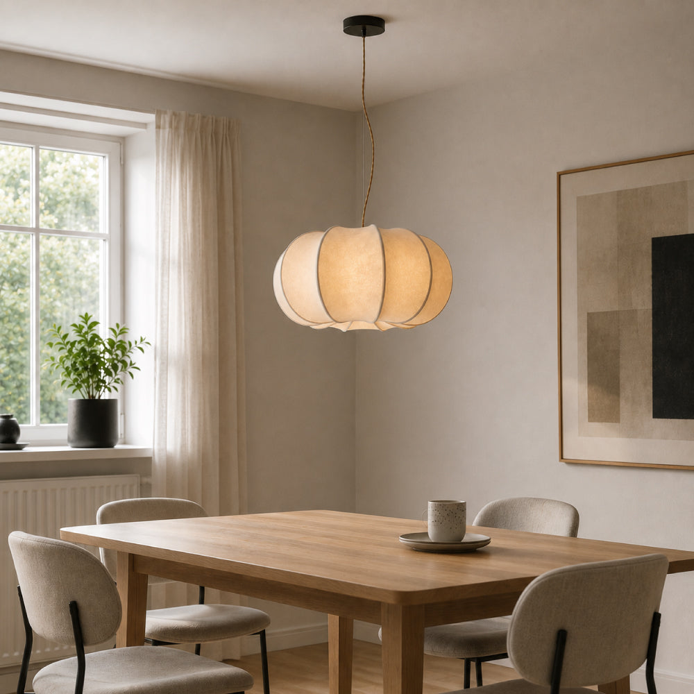 Japandi Pendel Lampe - Organisk Wabi-Sabi Design 1
