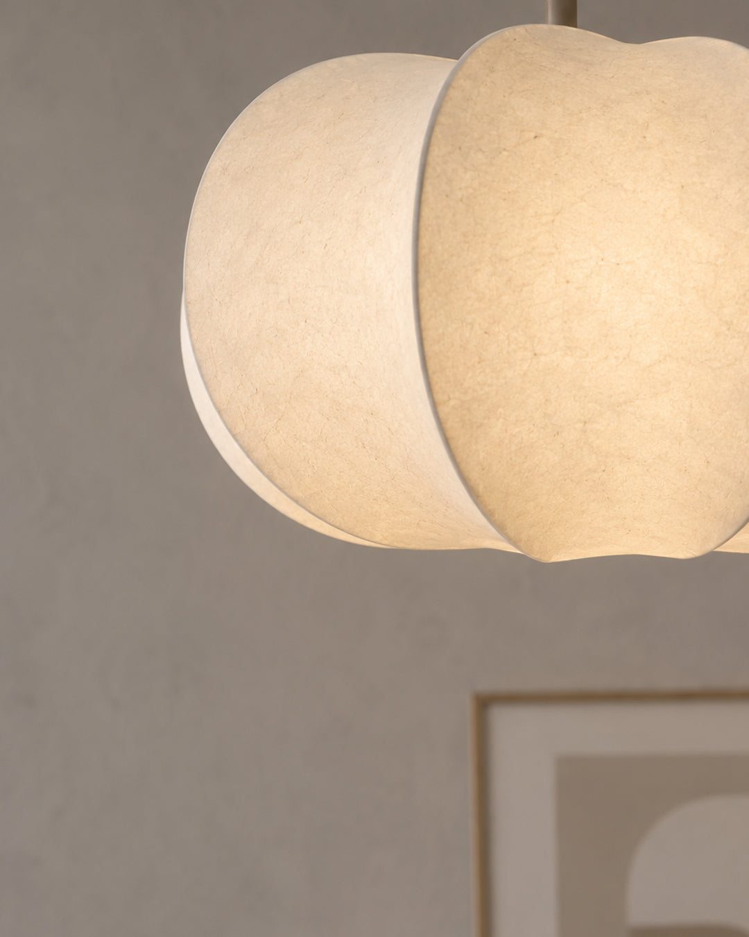 Japandi Pendel Lampe - Organisk Wabi-Sabi Design 2
