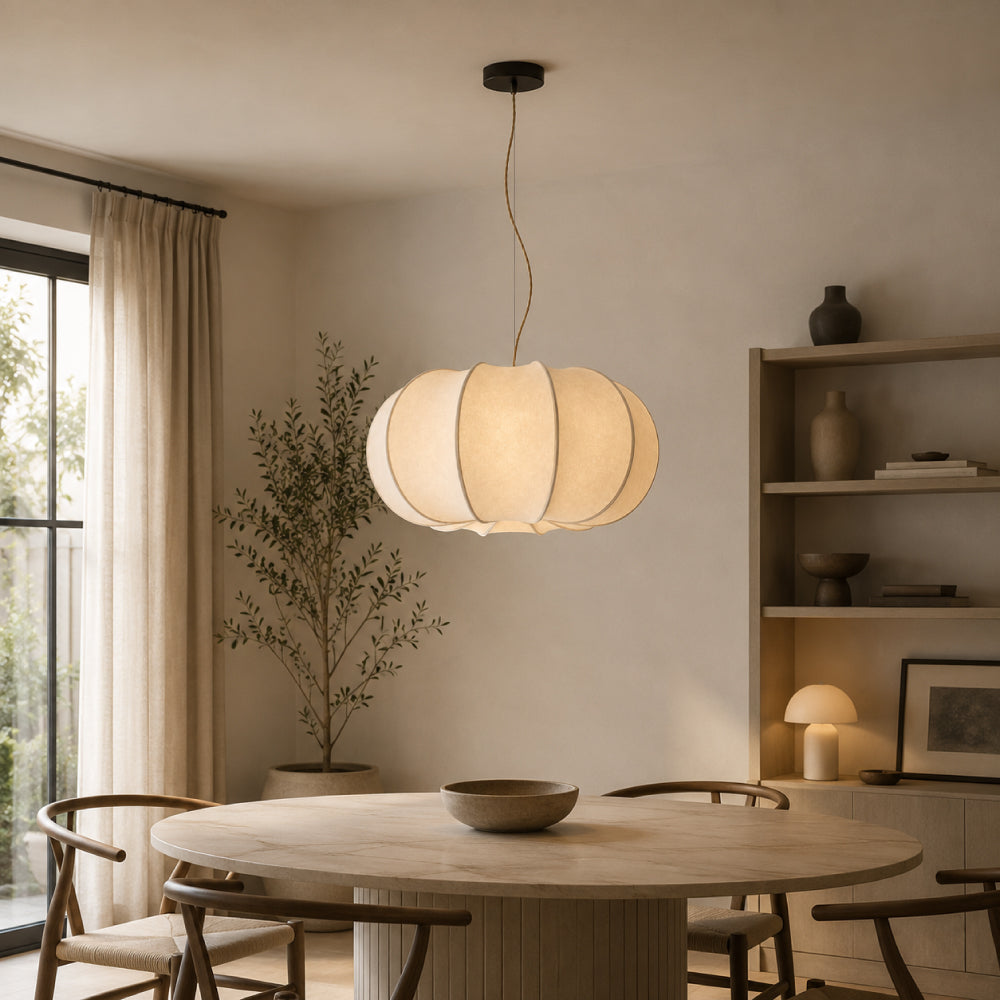 Japandi Pendel Lampe - Organisk Wabi-Sabi Design 4
