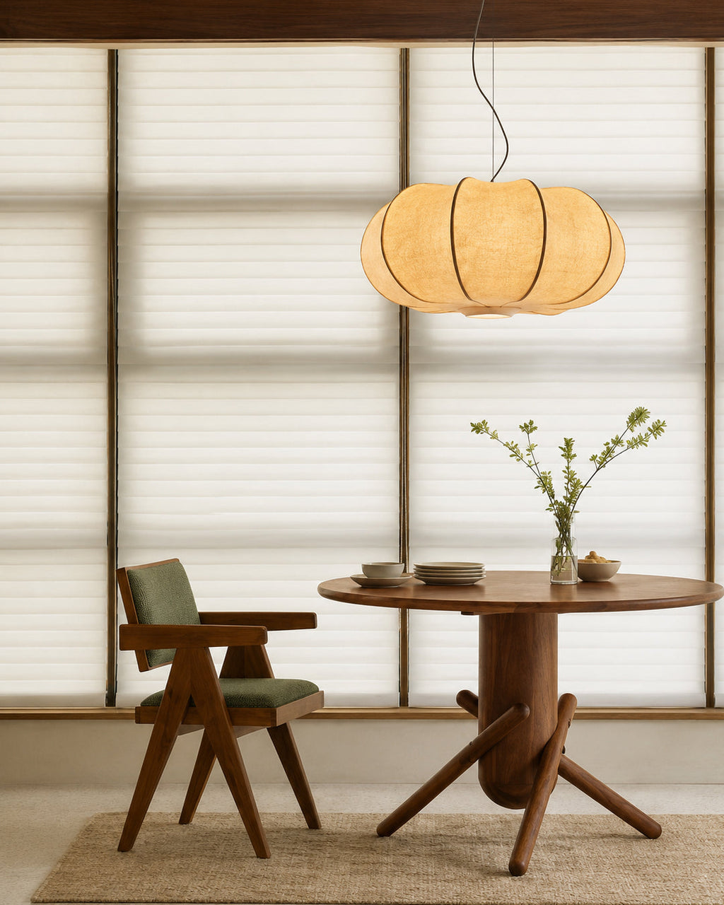 Japandi Pendel Lampe - Organisk Wabi-Sabi Design 5
