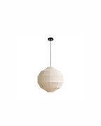 Japandi Pendel Lampe i Naturlig Plantefiber - Vævet Design med Justerbar Ledning 8