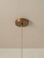 Japandi Spisebordslampe i Hør – Organisk Design 7