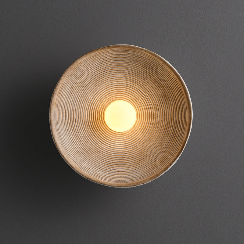 Japansk Træ Væglampe - Minimalistisk Design 1
