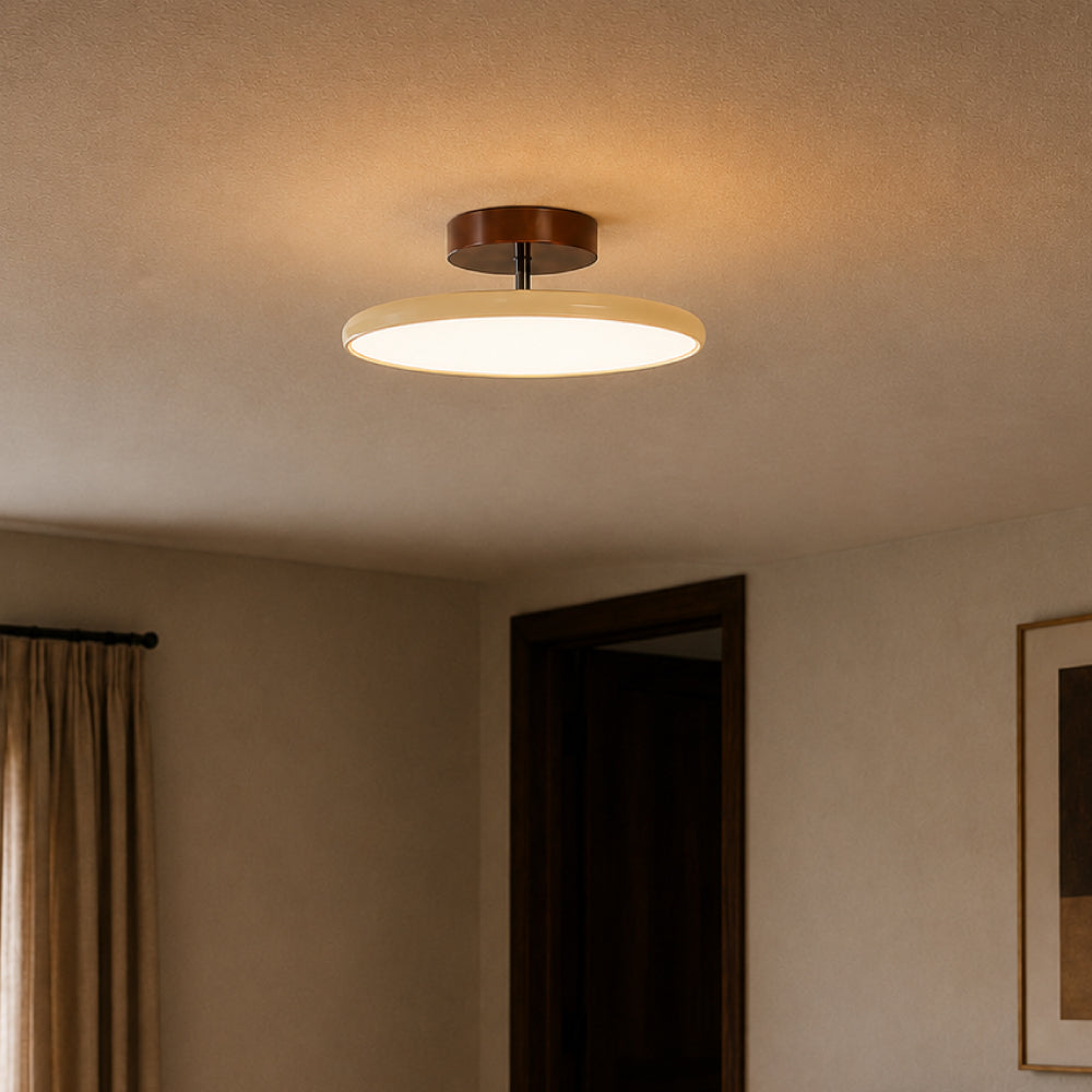 Justerbar Loftlampe – Minimalistisk Design i Farverig Metal og Acryl 3