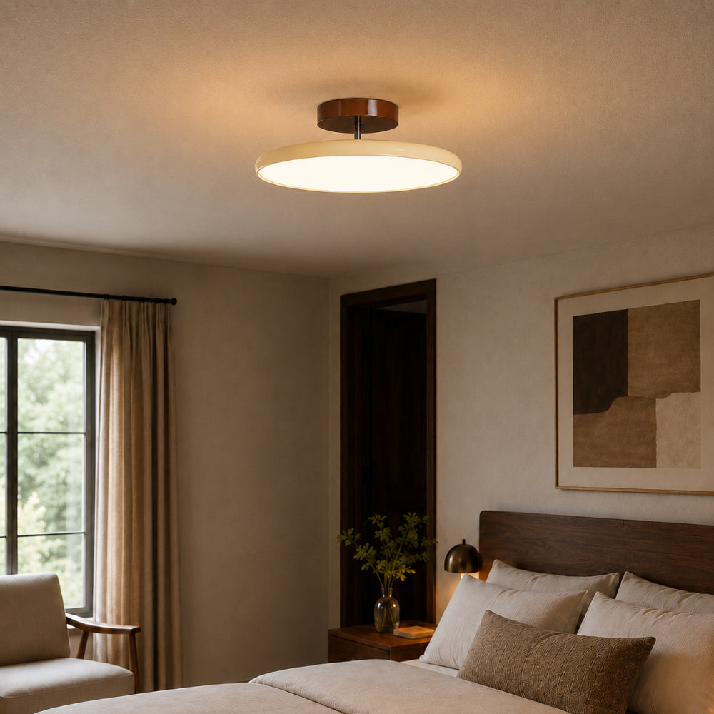 Justerbar Loftslampe – Minimalistisk Design i Farverig Metal og Acryl 14