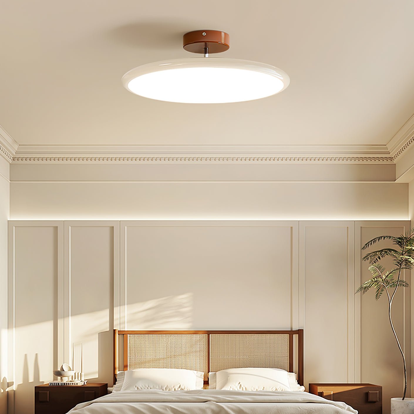 Justerbar Loftslampe – Minimalistisk Design i Farverig Metal og Acryl 2