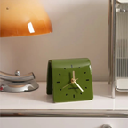 Keramisk Skrivebordsur – Minimalistisk Design med Lydløs Nålebevægelse 6