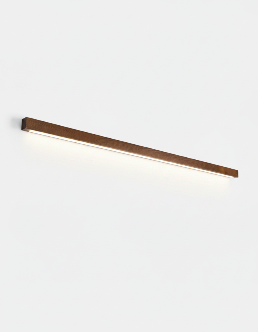 Lineær Spejllampe til Badeværelse - Minimalistisk Væglampe med Integreret LED 10