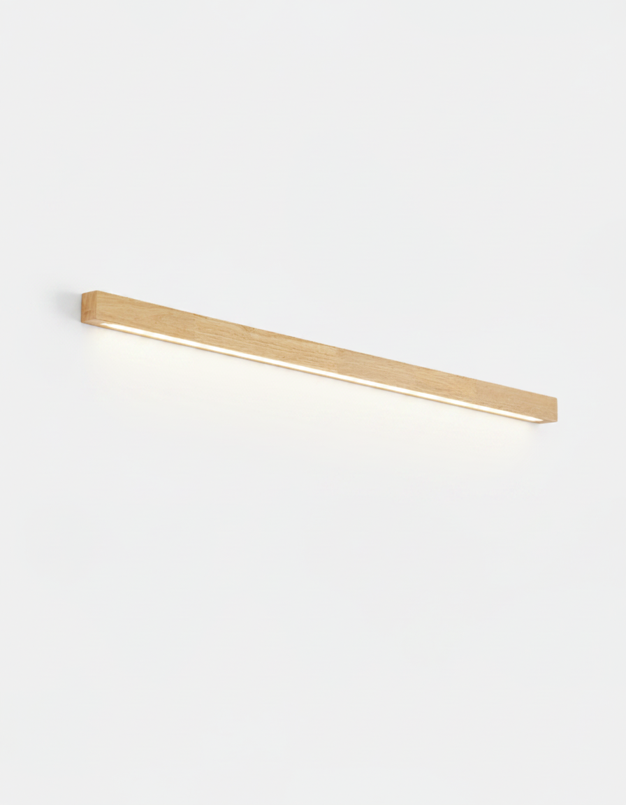 Lineær Spejllampe til Badeværelse - Minimalistisk Væglampe med Integreret LED 13