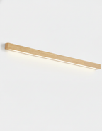 Lineær Spejllampe til Badeværelse - Minimalistisk Væglampe med Integreret LED 16