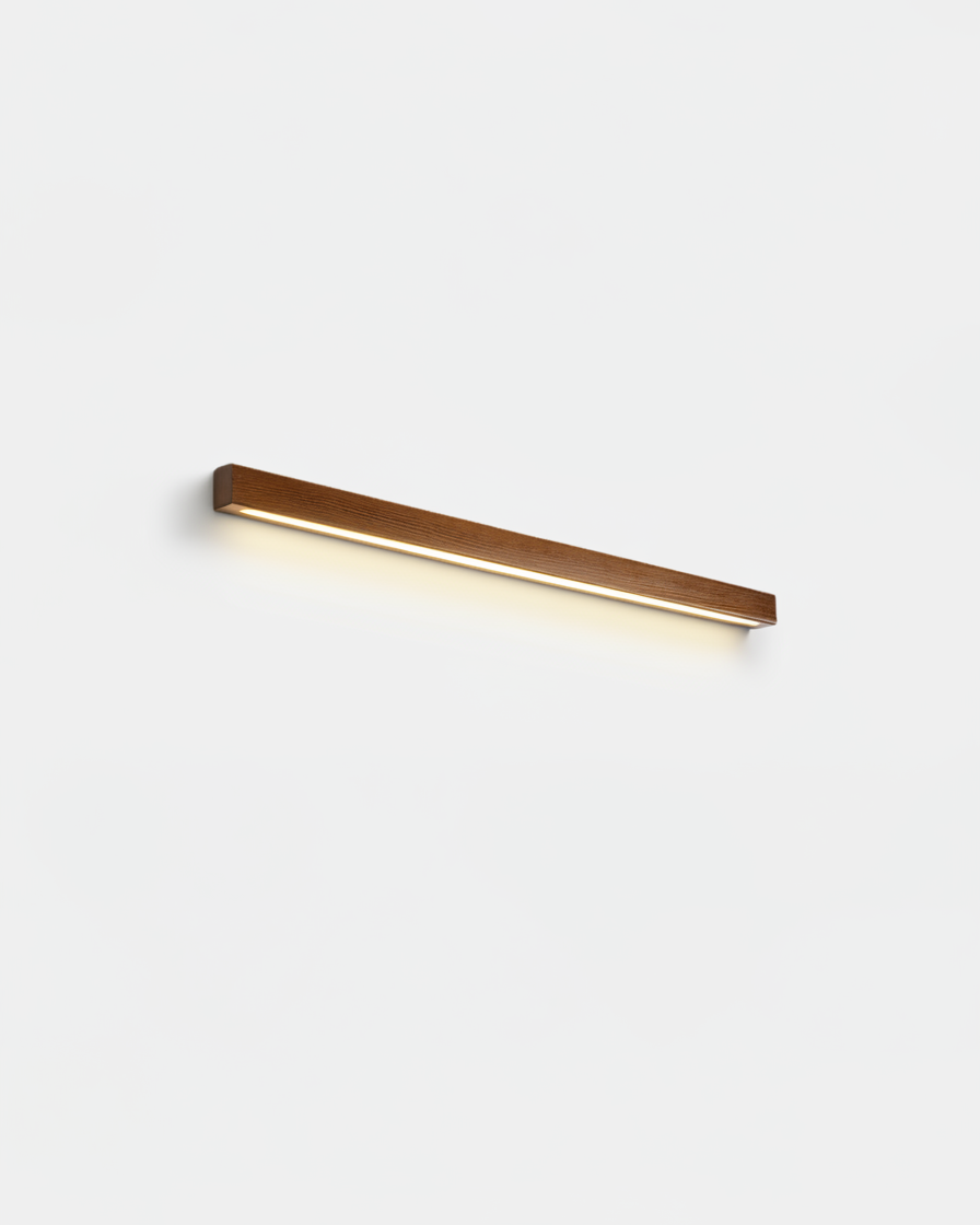 Lineær Spejllampe til Badeværelse - Minimalistisk Væglampe med Integreret LED 8
