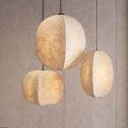 Linned Pendel Lampe - Lanterneform Blød Lysgennemgang 3
