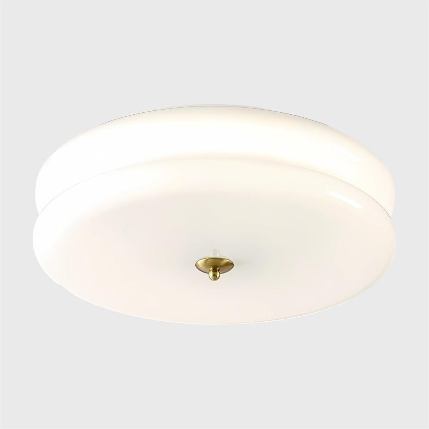 Loftlampe Glas – Elegant Bauhaus Design med Klar Belysning og Metalramme 10