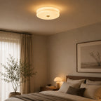Loftlampe Glas - Elegant Bauhaus Design med Klar Belysning og Metalramme 18