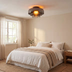 Loftlampe i Glas med Lagdelt Design 3