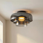 Loftlampe i Glas med Lagdelt Design 8