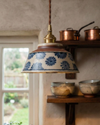 Loftlampe i Keramik - Justerbar Ledning og Mønstret Finish 10