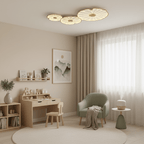 Loftslampe i Akryl – Lotusbladsdesign med Blødt og Behageligt Lys 6