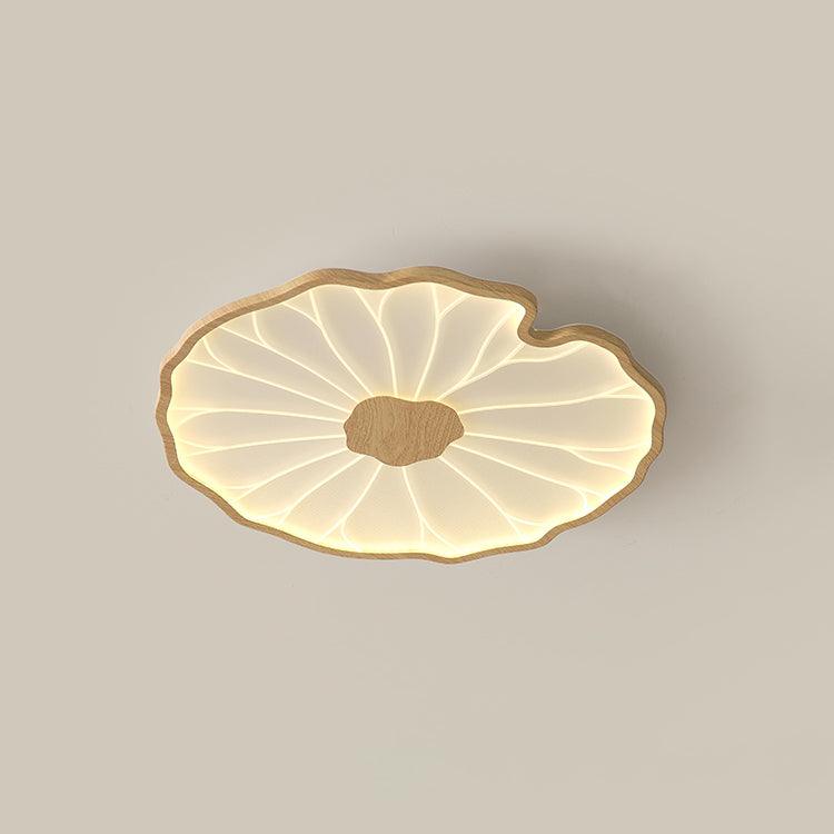 Loftslampe i Akryl – Lotusbladsdesign med Blødt og Behageligt Lys 9