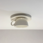 Loftslampe i Keramik – Unikt og Charmerende Kaffekopdesign 10