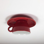 Loftslampe i Keramik – Unikt og Charmerende Kaffekopdesign 11