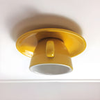 Loftslampe i Keramik – Unikt og Charmerende Kaffekopdesign 2