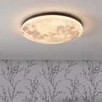 Måne Loftslampe - Justerbar Lysstyrke i Akryl og Metal 3