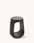 Mango Sidebord | Massivt Mangotræ, Elegant Sort Finish, Kompakt Design 0
